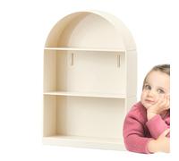 Wiboie Vitrine murale à 3 niveaux pour économiser de l'espace | Boîtes de présentation murales pour objets de collection, pour les loisirs, les bijoux, les porte-clés, les parfums, la maison, le