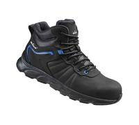 Wica S3 *MATHI* CHAUSSURES DE TRAVAIL EN GRANDES TAILLES Noires 34330 grandes chaussures unisexes, Taille:43