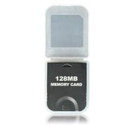 WICAREYO 128 Mo Black Memory Card Compatible pour Wii NGC