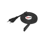 WICAREYO 2 m/6,5 Pieds Figure 8 Câble d'alimentation de Rechange pour Barre de Son et Haut-Parleur Bluetooth sans Fil