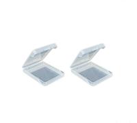 WICAREYO 2 PCS Cartes Mémoire Boîte de Stockage à l'épreuve de Poussière Compatible pour PS1 PS2 Carte Mémoire