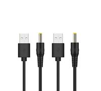 WICAREYO 2m / 6.5ft Câble de Charge USB Compatible pour PSP, 2pcs USB Câble de Charge d'alimentation Compatible pour PSP 1000 2000 3000