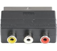 WICAREYO 3RCA femelle vers RGB péritel mâle AV câble adaptateur convertisseur pour PS4 TV DVD magnétoscope