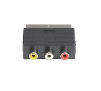 WICAREYO Adaptateur AV RGB mâle vers 3 RCA Femelle AV Convertisseur pour PS4 TV DVD TV DVD VCR
