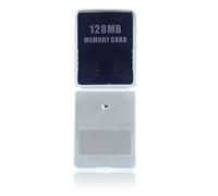 WICAREYO Black 128MB Module de Carte Mémoire Compatible pour PS2