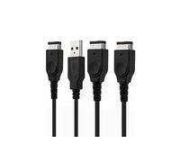 WICAREYO Câble de Charge USB et Câble de Connexion à Un Jeu à 2 Joueurs pour Gameboy Advance SP GBA SP