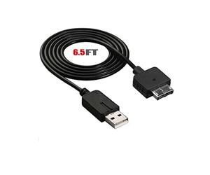 WICAREYO Câble de charge USB pour PS Vita 1000 2 m / 6,5 FT Transfert de données Câble d'alimentation USB pour PS Vita 1000