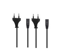 WICAREYO Lot de 2 Câbles d'alimentation AC 2 m Compatible avec PartyBox 100, 200, 300, 310, 1000, Compatible avec Party Box Haut-Parleur Bluetooth sans Fil Système Audio