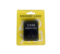 WICAREYO Noir 128MB Module de Carte Mémoire Compatible pour PS2
