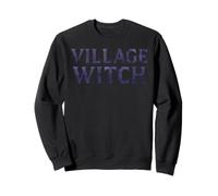 Wicca Witchy Low Poly à Motif géométrique Village Witch Sweatshirt