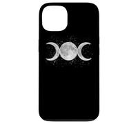 Wiccan Triple Moon Goddess Feminist Pagan Witch Halloween Coque pour iPhone 13