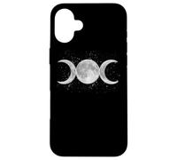 Wiccan Triple Moon Goddess Feminist Pagan Witch Halloween Coque pour iPhone 16 Plus