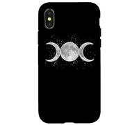 Wiccan Triple Moon Goddess Feminist Pagan Witch Halloween Coque pour iPhone X/XS