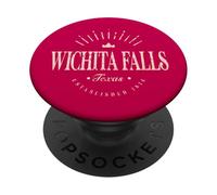 Wichita Falls, Texas Modern - Wichita Falls, Texas PopSockets PopGrip Adhésif