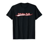 Wichita Falls Texas North TX Vintage Varsity Distressed T-Shirt