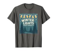 Wichita Gardens Christmas Light Trail Chemise d'hiver T-Shirt
