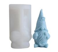 Wichtelform Silikon - Silikon Weihnachtsformen - Noyau décoratif - Forme flexible - Longue durée de vie - Décoration d'intérieur - DIY Kerzenherstellung Wichtel Gnom Form Für Handmade Weihnachten