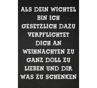 Wichtelgeschenke für Frauen & Männer: Notizbuch, Wichtelgeschenk Weihnachten unter 10 Euro, Lustig. Wichtel Geschenke Witzig für Kollegen. Weihnachtswichteln Geschenkideen für Weihnachtsfeier. Unisex