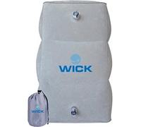Wick Wings - Wick Air - Repose Pieds - Super antidérapant - Lit d'avion - Oreiller de Voyage (Gris)