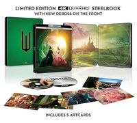 Wicked [4K Ultra HD & Blu-Ray] Limited Edition Steelbook & Artcards