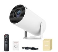 Wicked AF Projector, Wicked AF Full HD Mini Portable Projector, Full HD Mini Portable Projector, 4k HD Screen Portable Outdoor Projector, Automatic Correction 130in Display, 180 Degree Flip (1pcs)