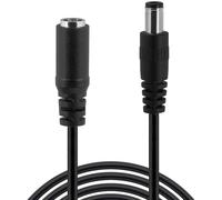 Wicked Chili 1 x Câble d'Extension 300cm pour Philips Hue Play Lightbar 3m Câble de Lampe Câble d'alimentation pour Adaptateur S021LM2400088 (Noir)