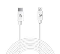 Wicked Chili 1m câble de charge USB-C vers Lightning, compatible avec iPhone 14 Pro, Plus, Max, iPad et chargeur MagSafe, câble de charge rapide PD 3.0 (certifié MFI)