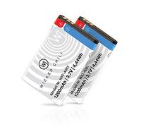 Wicked Chili 2 Batterie Compatible avec AMV Fritz!Fon C6 1200mAh jusqu'à 19
