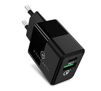 Wicked Chili 20W Chargeur USB Double avec QC3.0 et USB C PD - Chargeur