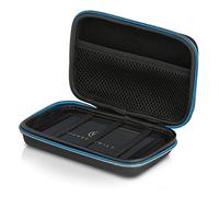 Wicked Chili AntiShock Sac pour Disque Dur, SSD et appareils de Navigation (Max. 15 x 10 x 4,5 cm, Compartiment pour Le câble de Chargement, Rembourrage)