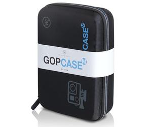 Wicked Chili GOP Case -M- Sac Hydrofuge Compatible avec GoPro Hero 13 Black, 12, 11, 10, 9 Étui de Protection pour Actioncam SJCAM, Akaso, Surfola (Poche Antichoc avec Compartiment pour Accessoires)