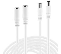 Wicked Chili Lot de 2 extensions de 300 cm pour Philips Hue Play Lightbar, 3 m Rallonge Light Bar, Lampe pour adaptateur secteur S021LM2400088 (Blanc)