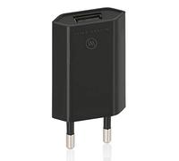 Wicked Chili Pro Series Alimentation - Ultra Slim - Adaptateur USB pour Apple iPhone 6S Plus/6 plus/6S/6/5Se/5 C/5S/5, iPod Nano/Touch Chargeur Allume-Cigare, 1000 mA, 100-240 V (Noir)