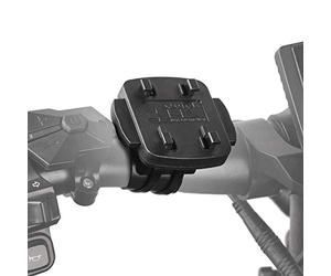 Wicked Chili Système de Remplacement de vélo à 4 Griffes, Compatible avec iGrip, HR Herbert Richter, QuickFix, Teasi, Tahuna Support de Potence pour Guidon de Bicyclette (Plat et léger, 20g) Noir