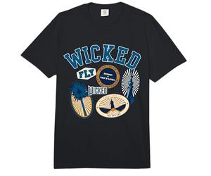 Wicked Collegiate Varsity Collage Comfort Colors Adult Heavyweight T-Shirt