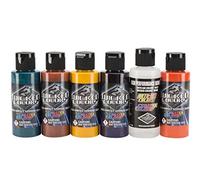 Wicked Colors W104-00 peinture a-rographe secondaire Set 6 couleurs