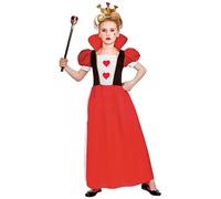 Wicked Costumes Costume de reine de cœur pour fille - Taille M (5-7 ans)