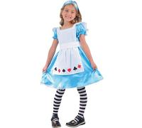 Wicked Costumes Déguisement Alice Livre d'histoires pour fille Taille M 5-7 ans