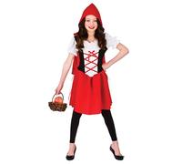Wicked Costumes Déguisement de chaperon rouge pour fille - Taille L (8-10 ans)