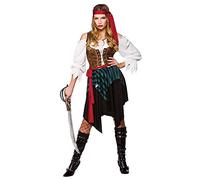 Wicked Costumes Déguisement de pirate des Caraïbes pour femme Taille M (42-44)