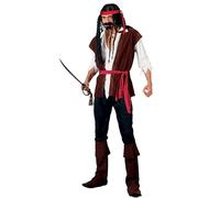 Wicked Costumes Déguisement de pirate des Caraïbes pour homme Taille M