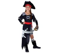 Wicked Costumes Déguisement de princesse pirate pour fille Taille M 5-7 ans