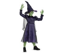 DISGUISE 167029K-EU Déguisement Elphaba Deluxe pour enfant Unisexe Multicolore