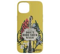 Wicked Don’t Hide Your Magic Floral Broom Coque pour iPhone 15 Plus