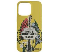 Wicked Don’t Hide Your Magic Floral Broom Coque pour iPhone 15 Pro Max