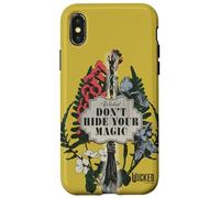 Wicked Don’t Hide Your Magic Floral Broom Coque pour iPhone X/XS