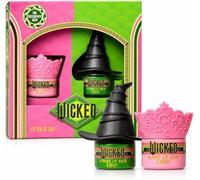 Wicked Duo de Baumes à Lèvres Glinda et Elphaba, 6,56 g | Édition Collector, Glinda et Elphaba, Coffret 2 Pièces, Couvercles Décoratifs, Thème Sorcellerie