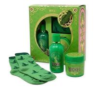 Wicked Elphaba Coffret cadeau bain moussant, beurre corporel et chaussettes - Produit officiel Wicked