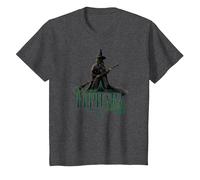 Wicked Elphaba Defying Pose T-Shirt, Enfant, Chiné Foncé, 2 Ans