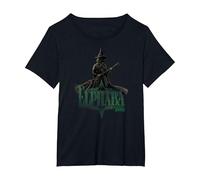 Wicked Elphaba Defying Pose T-Shirt, Femme Grandes Tailles, Noir, 2X